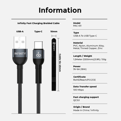USB to Type-C 1.2M