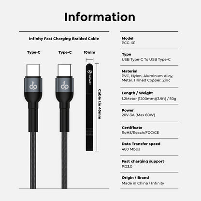 Type-c To Type-c 1.2M